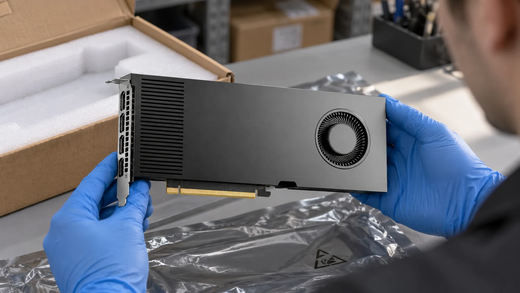 NVIDIA RTX 4000 Ada Generation — product illustration
