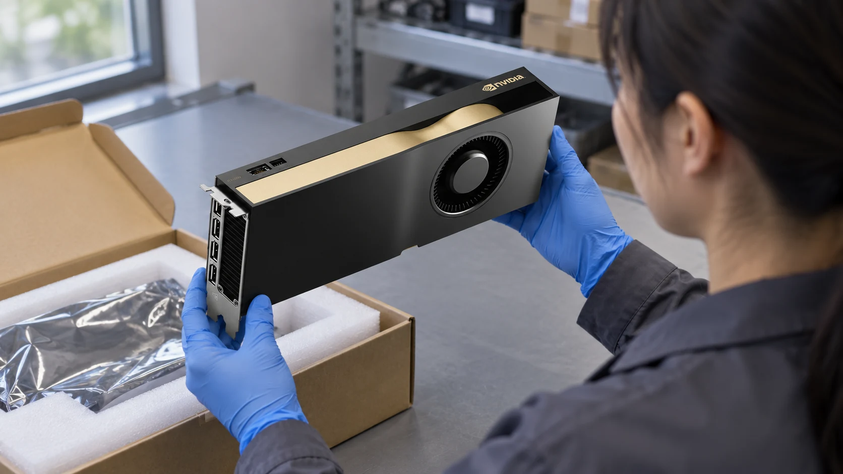 NVIDIA RTX 5000 Ada Generation — product illustration