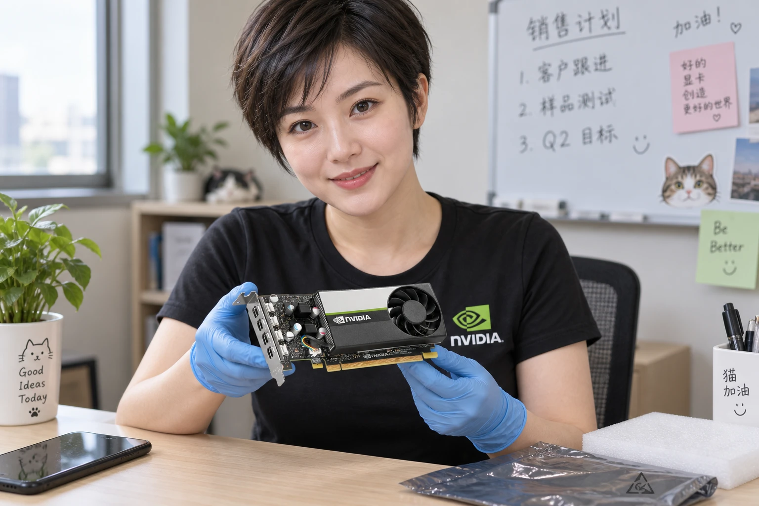 NVIDIA T1000 4GB — product illustration
