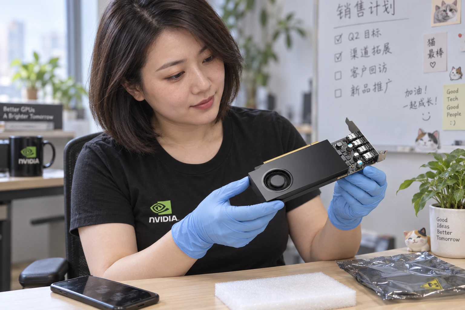 NVIDIA RTX A1000 8GB — product illustration