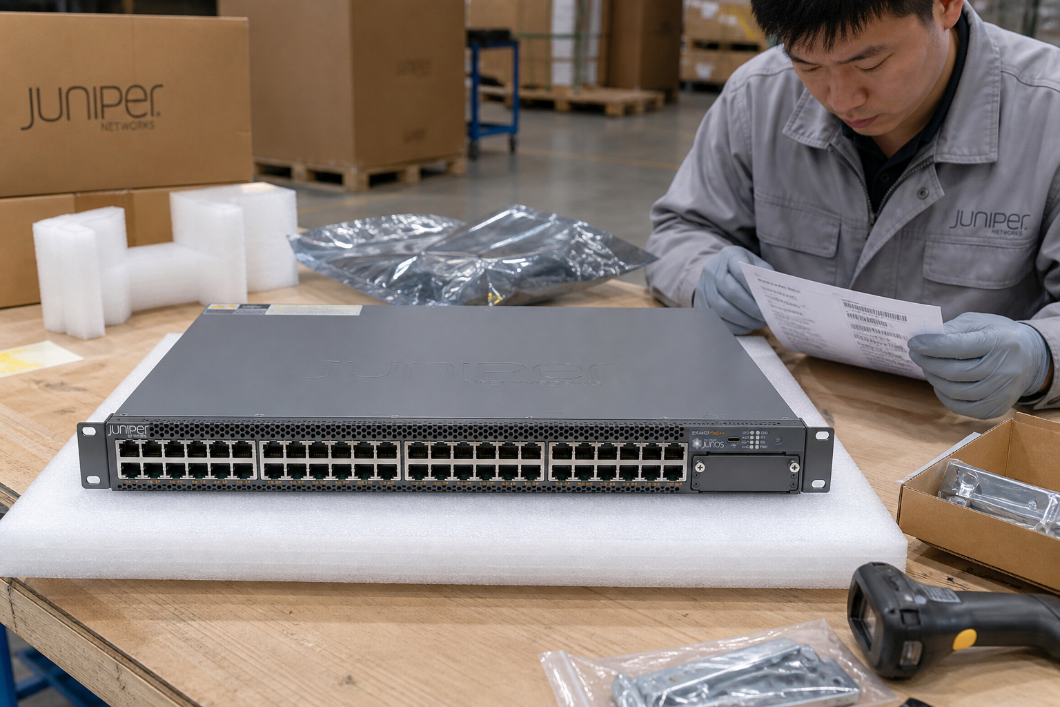 Juniper EX4400-48P — product illustration