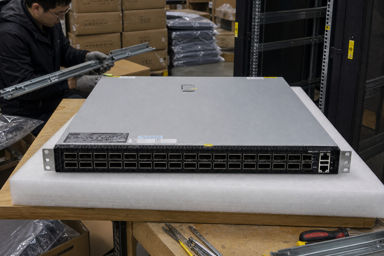 Dell PowerSwitch Z9332F-ON 3J5P1 — product illustration