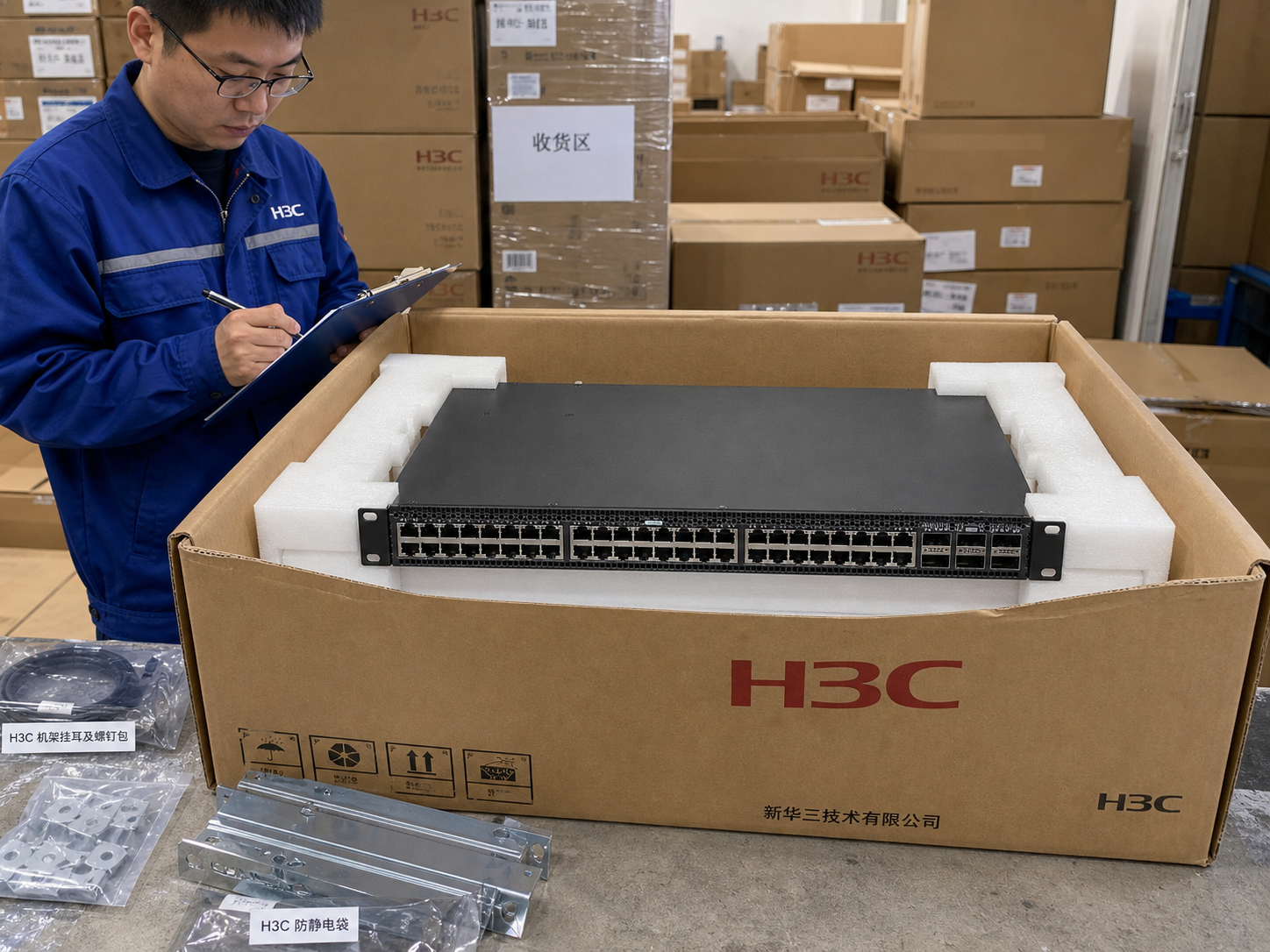 H3C S6805-54HT LS-6805-54HT-H2 — product illustration