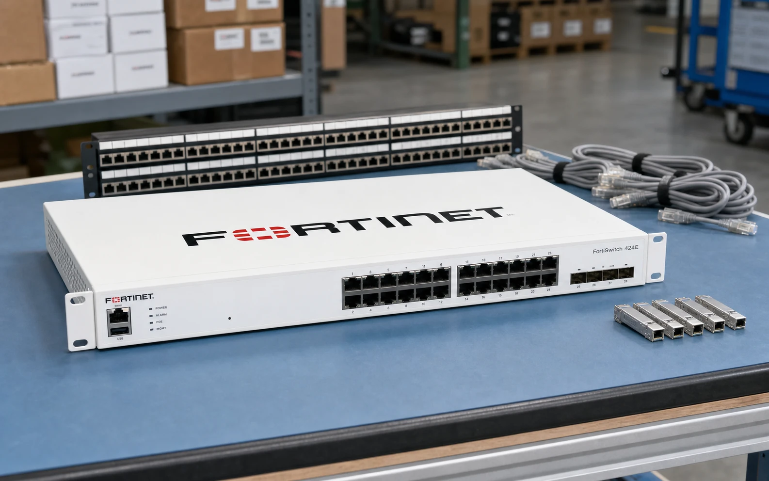 Fortinet FortiSwitch 424E — product illustration