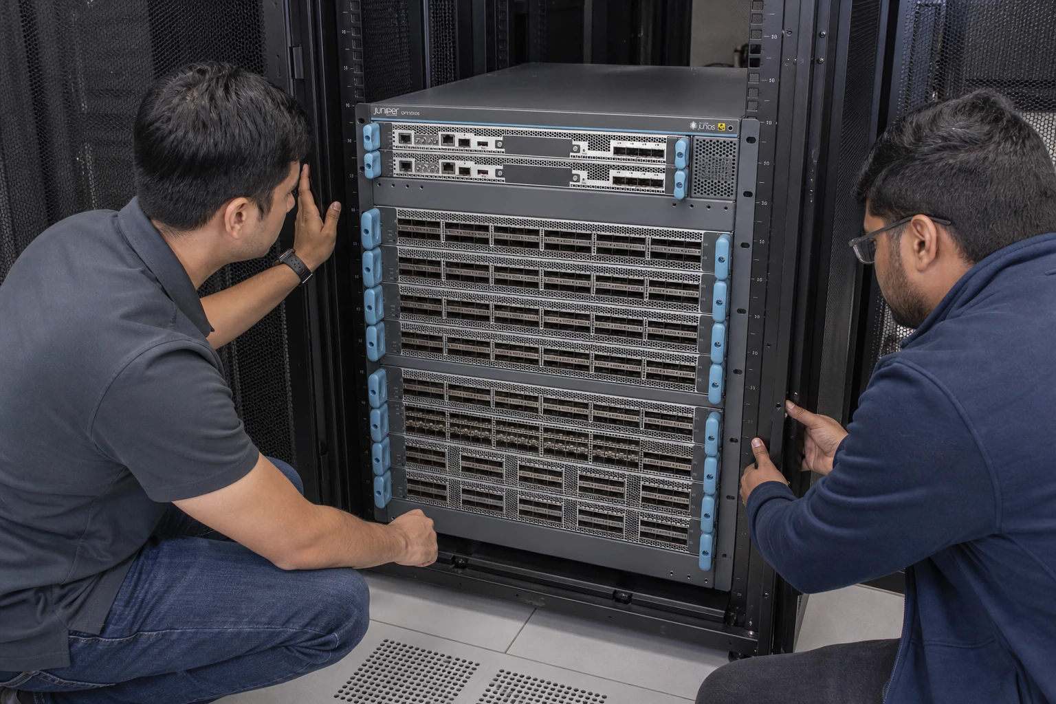 Juniper QFX10008 — product illustration