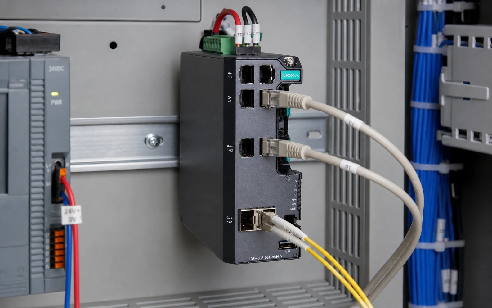 Moxa EDS-4008-2GT-2GS-HV — product illustration