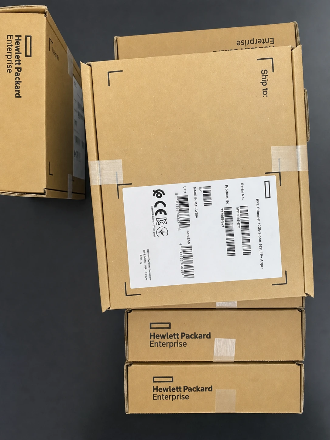 HPE 727055-B21 562SFP+ — product illustration