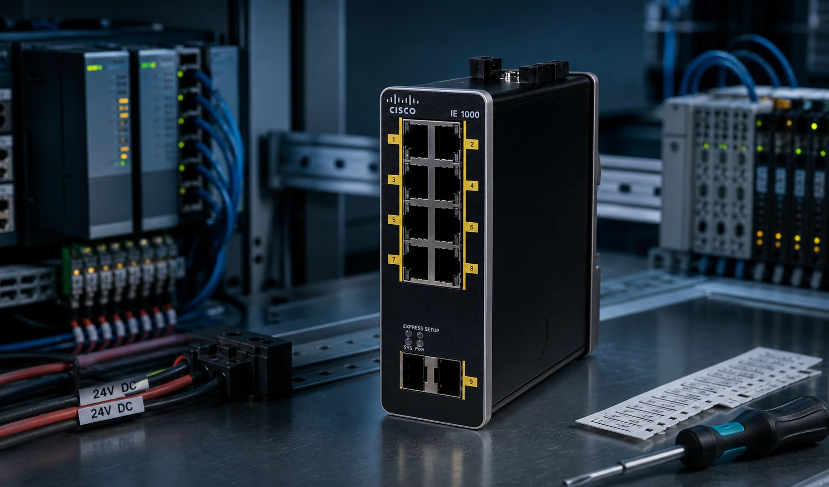 Cisco Industrial Ethernet Cisco IE 1000 — product illustration