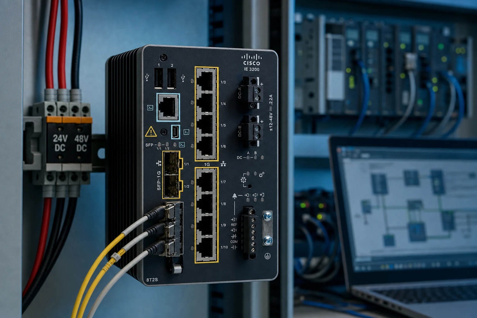 Cisco Industrial Ethernet Cisco IE 3200 — product illustration