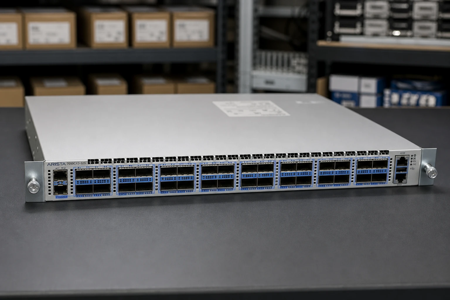 Arista 7050CX3-32S-F — product illustration