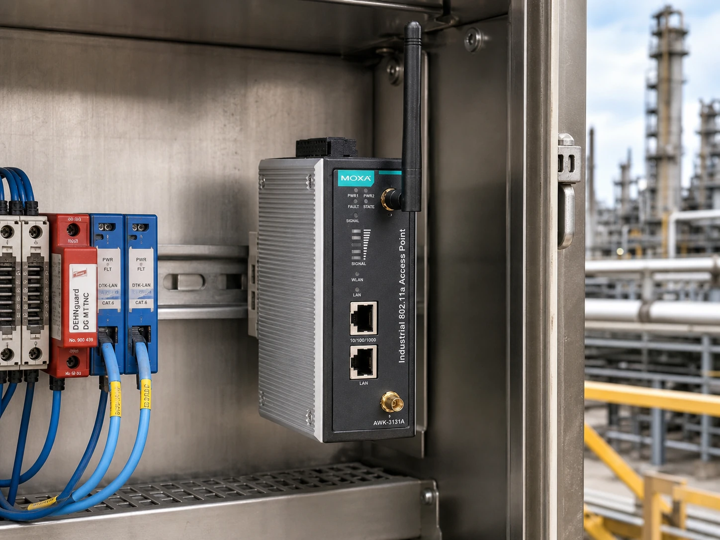 Moxa AWK-3131A Series — product illustration