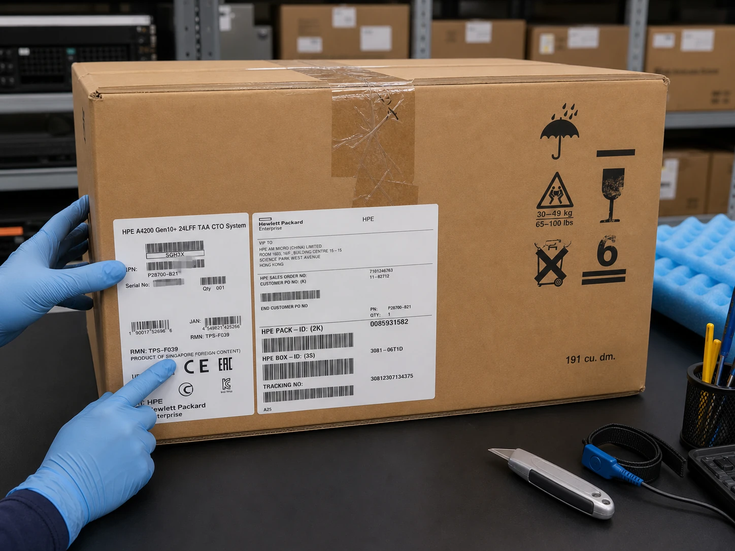 HPE Apollo 6500 Gen10 — product illustration