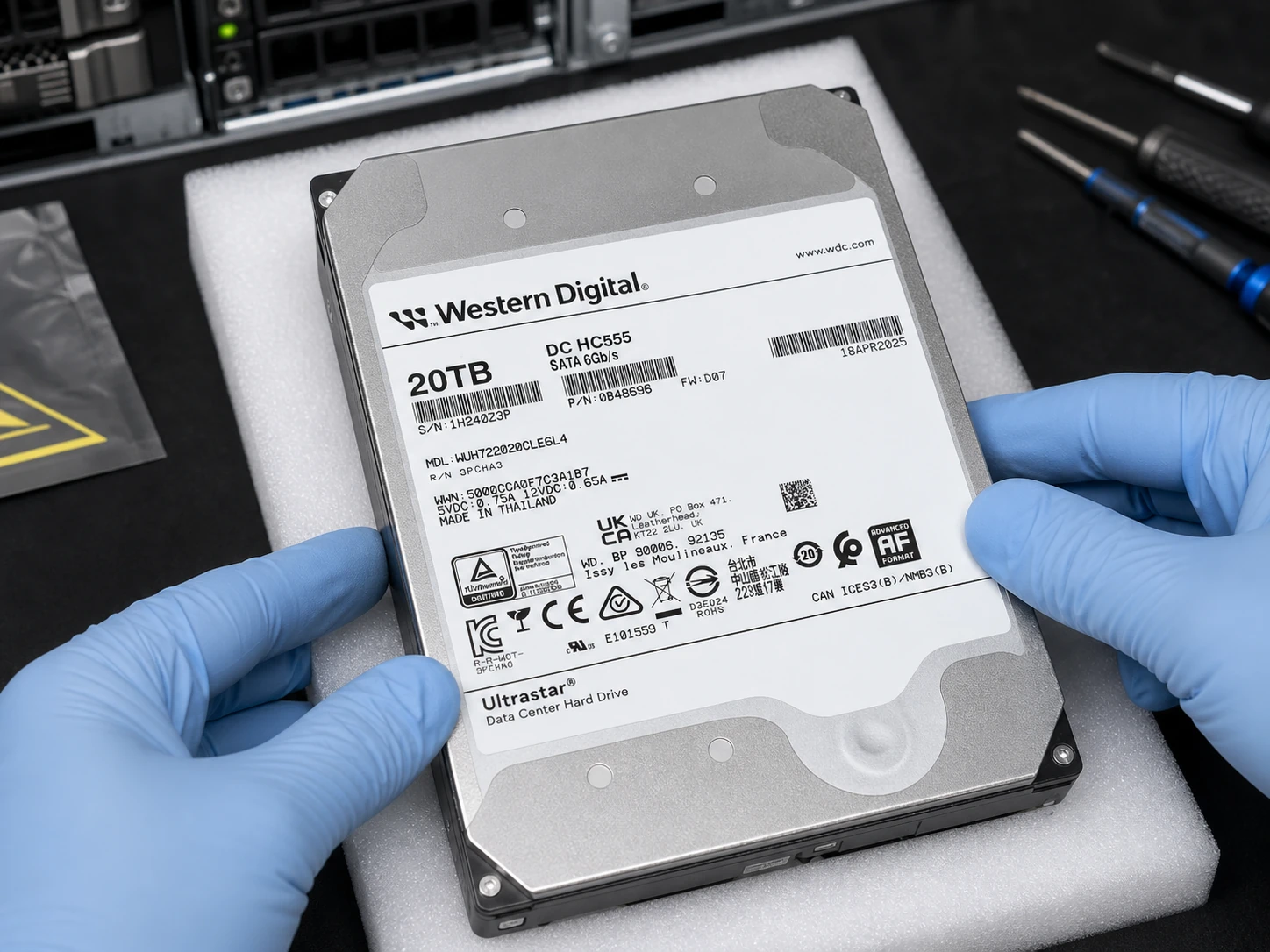 Lenovo ThinkSystem 2.5" 1.2TB 10K SAS 12Gb Hot Swap 512n HDD 7XB7A00027 — product illustration