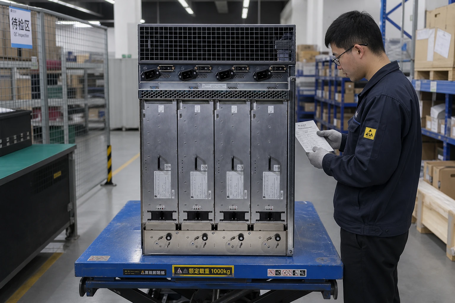 Juniper MX960 rear cooling and power inspection