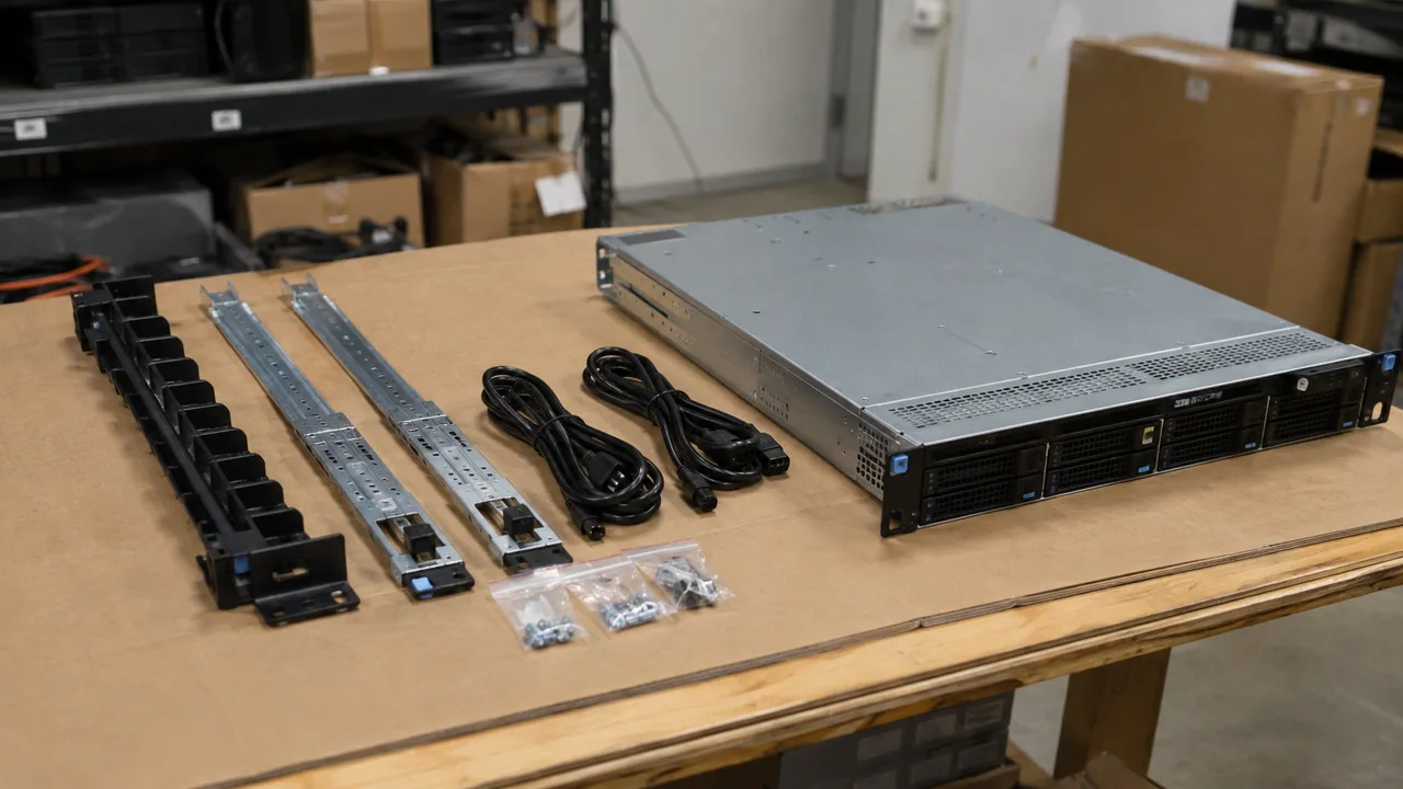 Installation kit preparation — illustrative scene