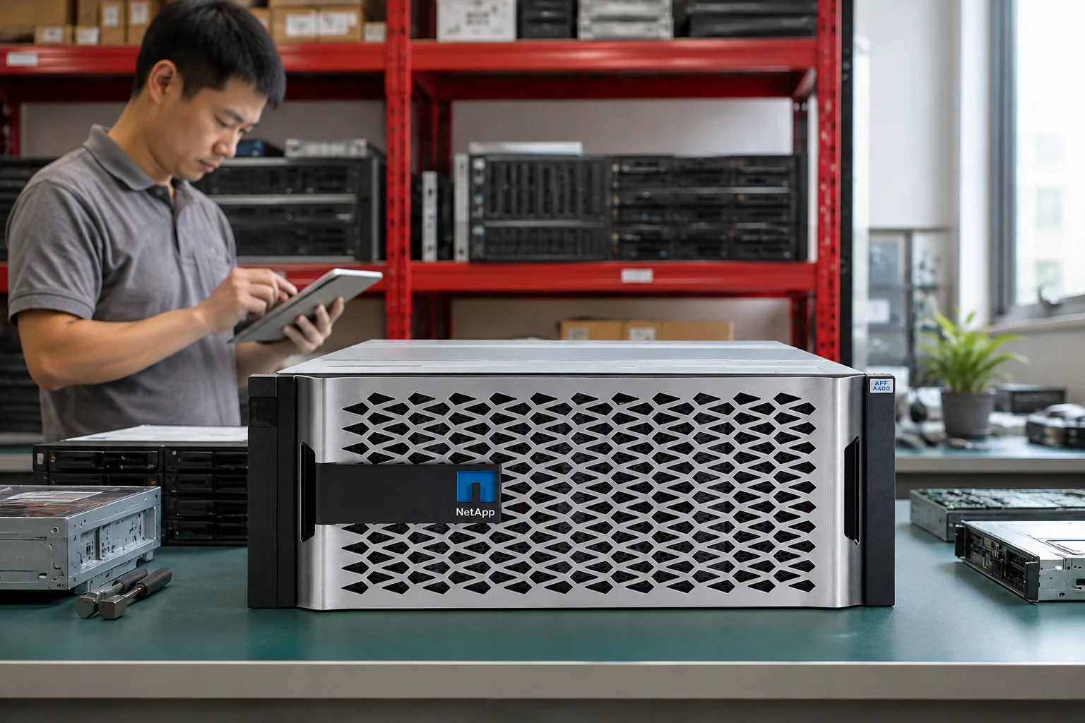NetApp AFF A400 — product illustration